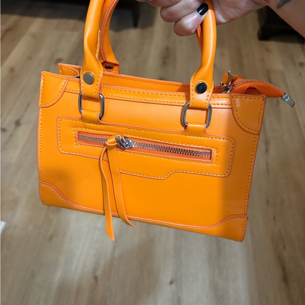 SHEIN Bright Orange Mini Bag